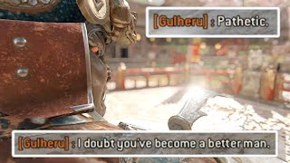 Fighting the Lord of the Honor Code - [For Honor]