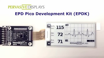 Pervasive Displays: EPD Pico Development Kit (EPDK)