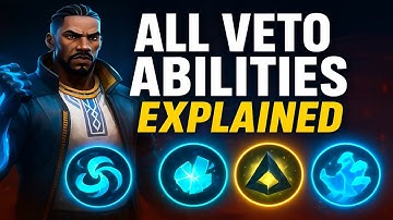 ALL VETO ABILITIES EXPLAINED 🔥 | NEW SENTINEL AGENT IN VALORANT 💥