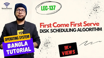 (Part-6.6) FCFS Disk Scheduling Algorithm - Part2 | OS বাংলা টিউটোরিয়াল