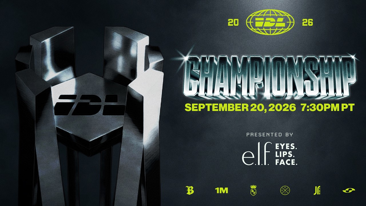 🔴 REPLAY: IDL 2026 Championship | September 20, 2026 | Presented by e.l.f.