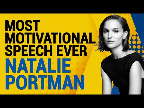 Most Motivational Speech I Be A Leader, Inspire Yourself I Morning Motivation with Natalie Portman