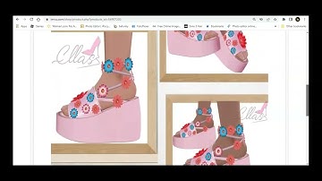 CREATING SIMPLE SANDALS ON IMVU USING GIMP (TIPS &TRICKS)