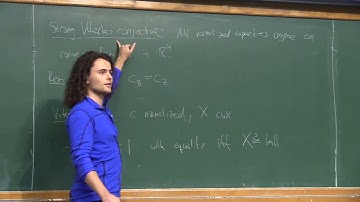 VIII Workshop on Conservative Dynamics and Symplectic Geometry - Oliver Edtmair