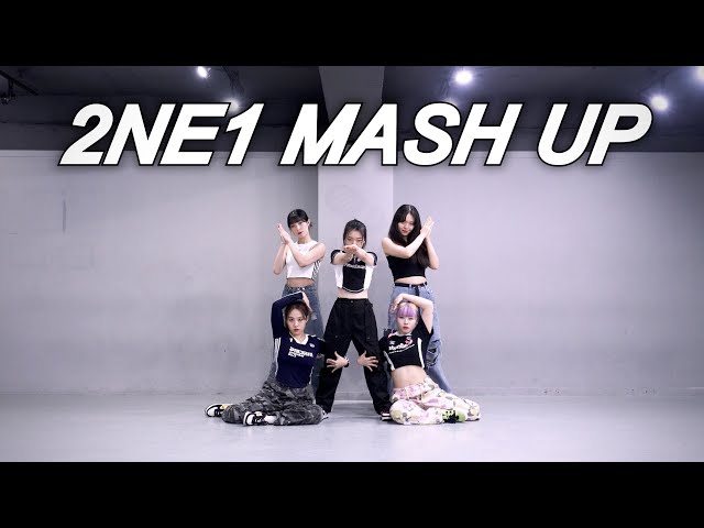 [MIRRORED] BABYMONSTER ‘2NE1 Mash Up’ 5인 버전 | 5 members DANCE COVER | 베이비몬스터 안무 거울모드 커버댄스 class=