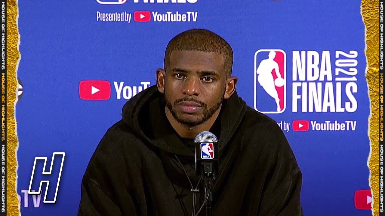 Chris Paul Postgame Interview - Game 6 - Suns vs Bucks 2021 NBA Finals