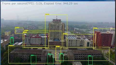 The Research on Object detection from the video taken by drone via CNN