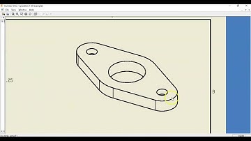 Problem 1-29: Autodesk Inventor Tutorial