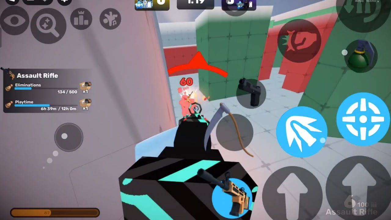 Playing with default loadout in roblox rivals #Rivals - YouTube