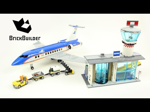 LEGO City Cargo Terminal 60022 speed build!. 