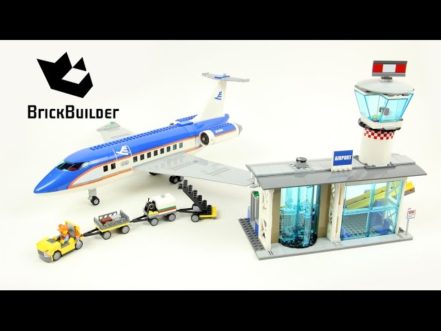 rapport Afskrække Smuk LEGO CITY 60104 Airport Passenger Terminal Speed Build for Collectors -  Collection Airport (27/27) - YouTube