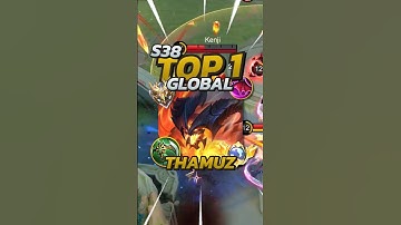 63% Winrate Thamuz S38 Build! Mobile Legends #mobilelegends #mlbb #gaming