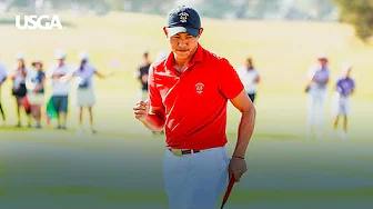 20-Year-Old Collin Morikawa Competes for Team USA at the Walker Cup | Every Televised Shot