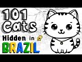 브라질에서 101마리 고양이 찾기   [ 101 Cats Hidden in Brazil ]
