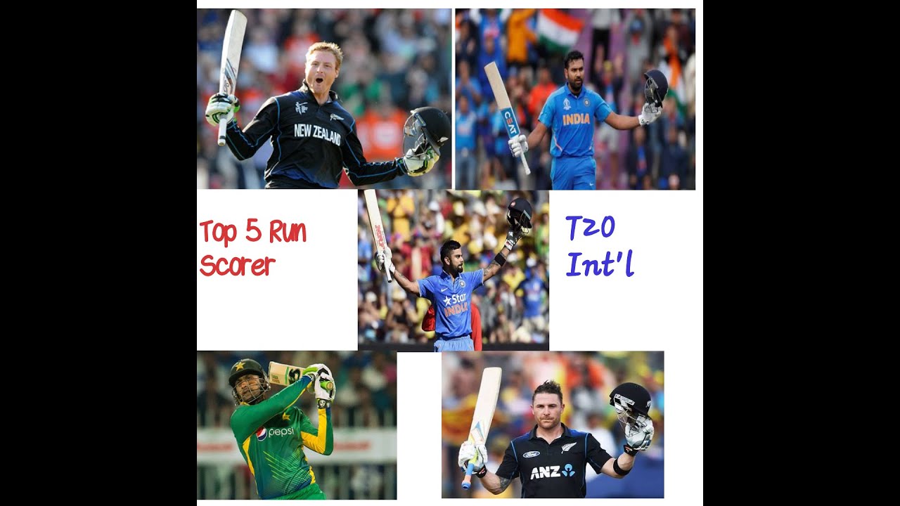 Top 5 Highest Run Scorer Of T20 Int l YouTube Top 5 Highest Run Scorer Of T20 Int l YouTube