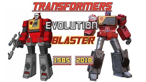 BLASTER: Evolution in Cartoons and Video Games (1985-2018) | Transformers