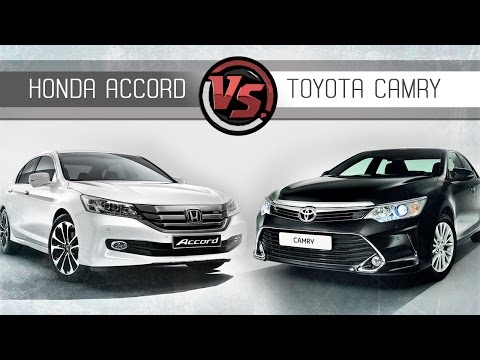 Выбираем седан: Toyota Camry 2015 vs Honda Accord. Сравнительный тест