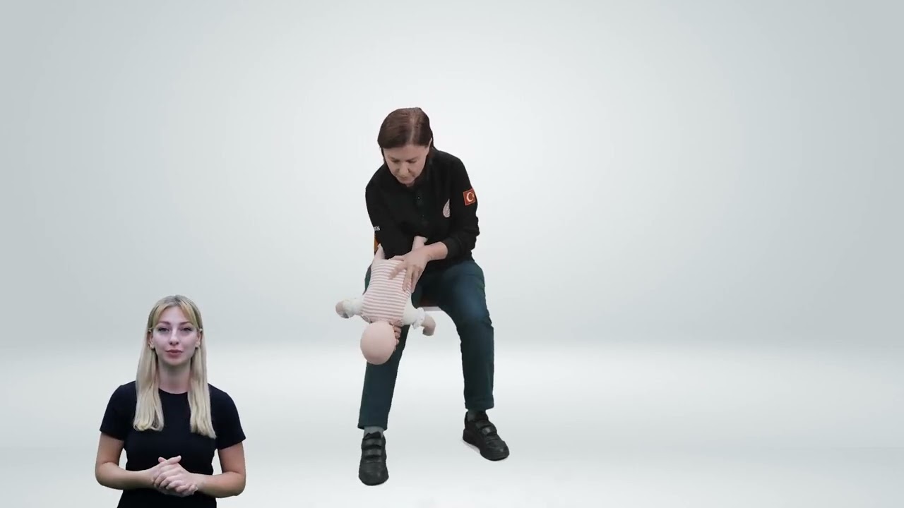 BEBEKLERDE 0   1 YAŞ SOLUNUM YOLU TAM TIKANIKLIĞINDA İLK YARDIM  UYGULAMASI 1