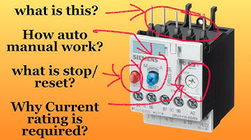 Thermal Overload Relay | Relay in hindi | overload relay working | overload relay construction