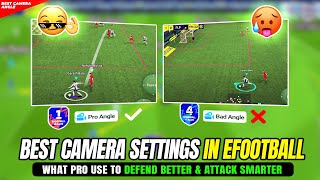 Best Camera Settings in eFootball 🎮 | Full Guide + What Pros Use (See More, Defend Better, Win More)