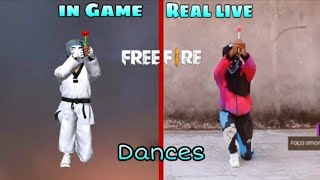 |جميع رقصات |فري فاير| في |الحقيقة |In fact, all of the| Free Fire |dances are |