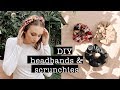 TREND: DIY Headbands & Scrunchies NO-SEW // Leather, Linen & Silk | XO, MaCenna