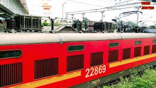 22869 Wap4 Samastipur Locomotive At Bhagalpur Junction
