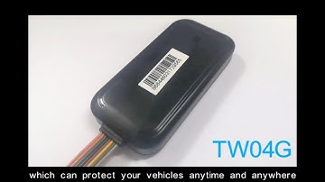 4G GPS Tracker TW04G Vehicles Fast Positioning Stop Car Engine