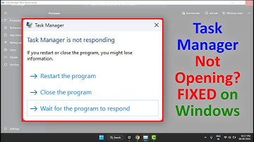 Fix Task Manager Not Responding in Windows 11 🔧 | 100% Working