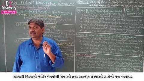 STD : 12 , SUBJECT : S.P. & C.C.  , CH 2 (PART-1) , BY PANSIR