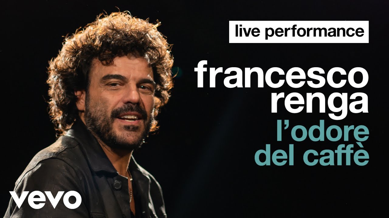 ⁣Francesco Renga - L'odore del caffè - Live Performance | Vevo