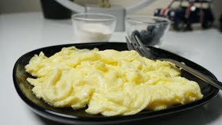 How to make Perfect Scrambled Eggs Recipe By Cook With Fariha (English Subtitle)