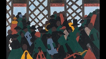 Jacob Lawrence: Migration Series - Slideshow Video with Music