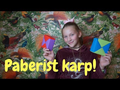 Kuidas voltida värvilisest paberist karpi?!?