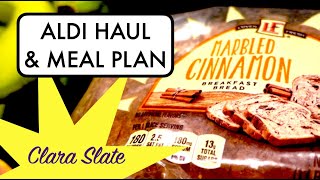 ALDI HAUL & MEAL PLAN