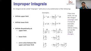 Improper Integrals Concept Video