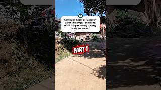Kampung terpencil. tapi menjadi magnet untuk masyarakat sekitar. #tambang #emas #reel