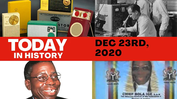 Today In History - December 23rd (News | Nigeria)