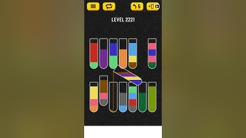 【Water Sort Puzzle】 Level 2221
