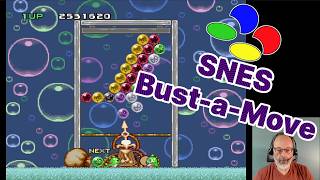 SNES Game Play, Bust-a-Move aka Puzzle Bobble screenshot 2