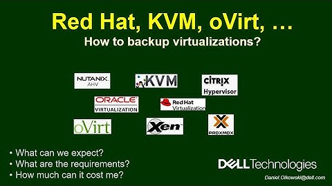 How to protect virtualizations Red Hat, oVirt, KVM , Xen, Oracle, Nutanix, Proxmox? - Dell vProtect