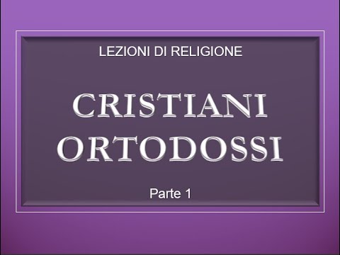 Video: Come Festeggiare Il Capodanno Per I Cristiani Ortodossi