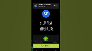 Blum New Video Code #shorts #trending #crypto #blum #videocode