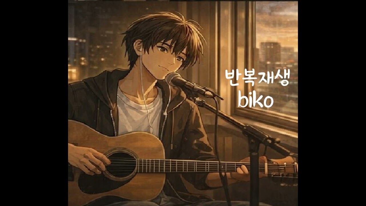 반복재생 | K-pop indieacoustic | 똑같은 하루의 농담 (ai vocal)-Biko
