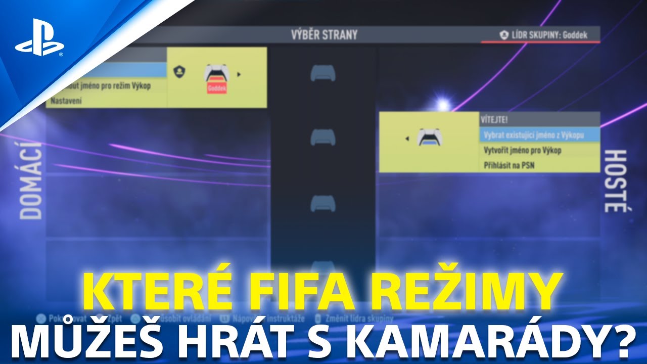 Jak hrát FIFA 22 ve dvou?