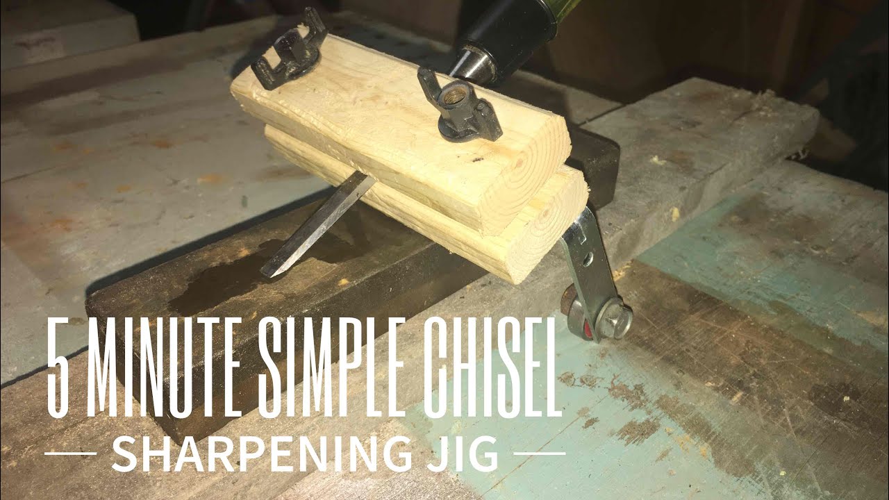 Simple sharpening jig 