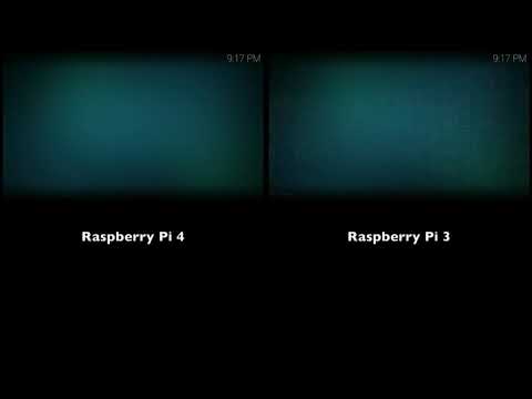 Raspberry Pi 3 vs Raspberry Pi 4 Speedtest (LibreELEC)