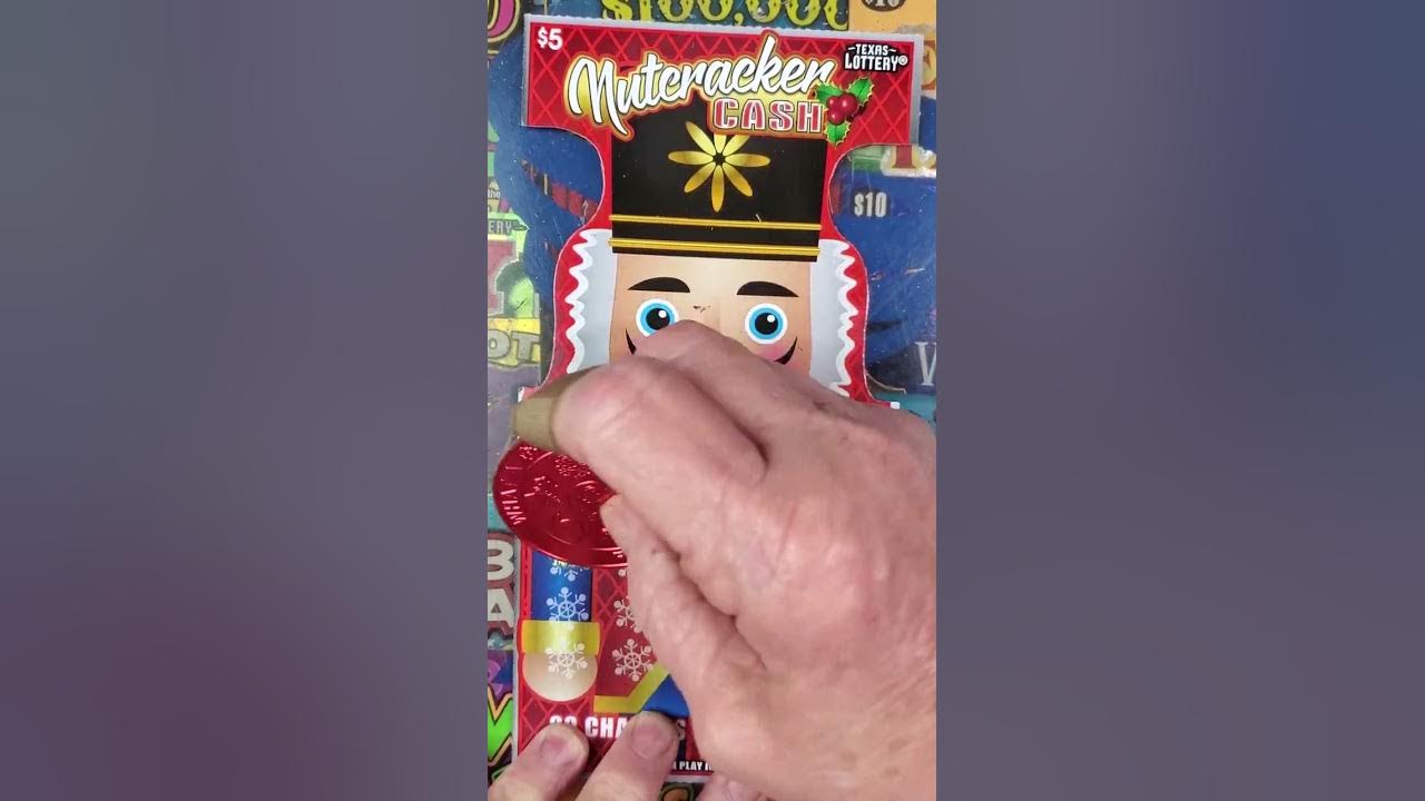 CHRISTMAS NUTCRACKER TEXAS LOTTERY TICKET shorts YouTube