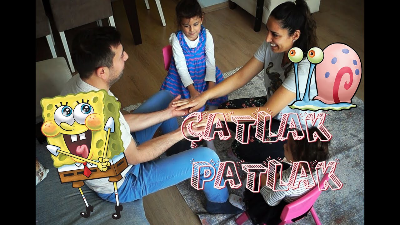 Catlak Patlak Nasil Oynanir El Kizartmaca Oyunu Eglenceli Aile Oyunlari Youtube
