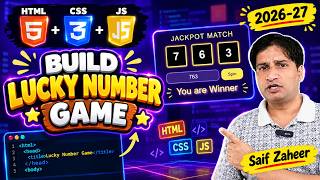 Build a Jackpot Match Casino Game in JavaScript | HTML CSS JS Mini Project